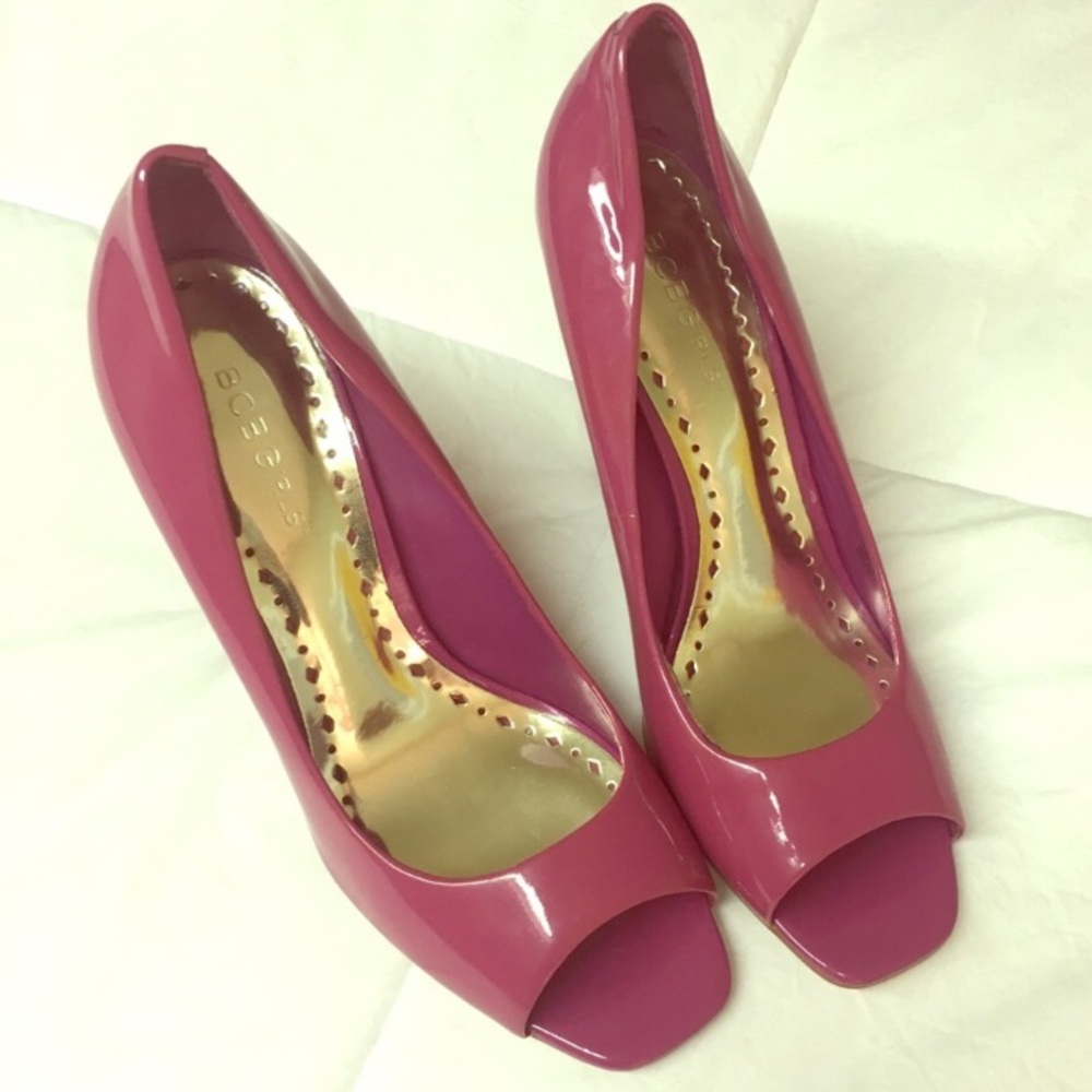 BCBG Peep Toe Heels